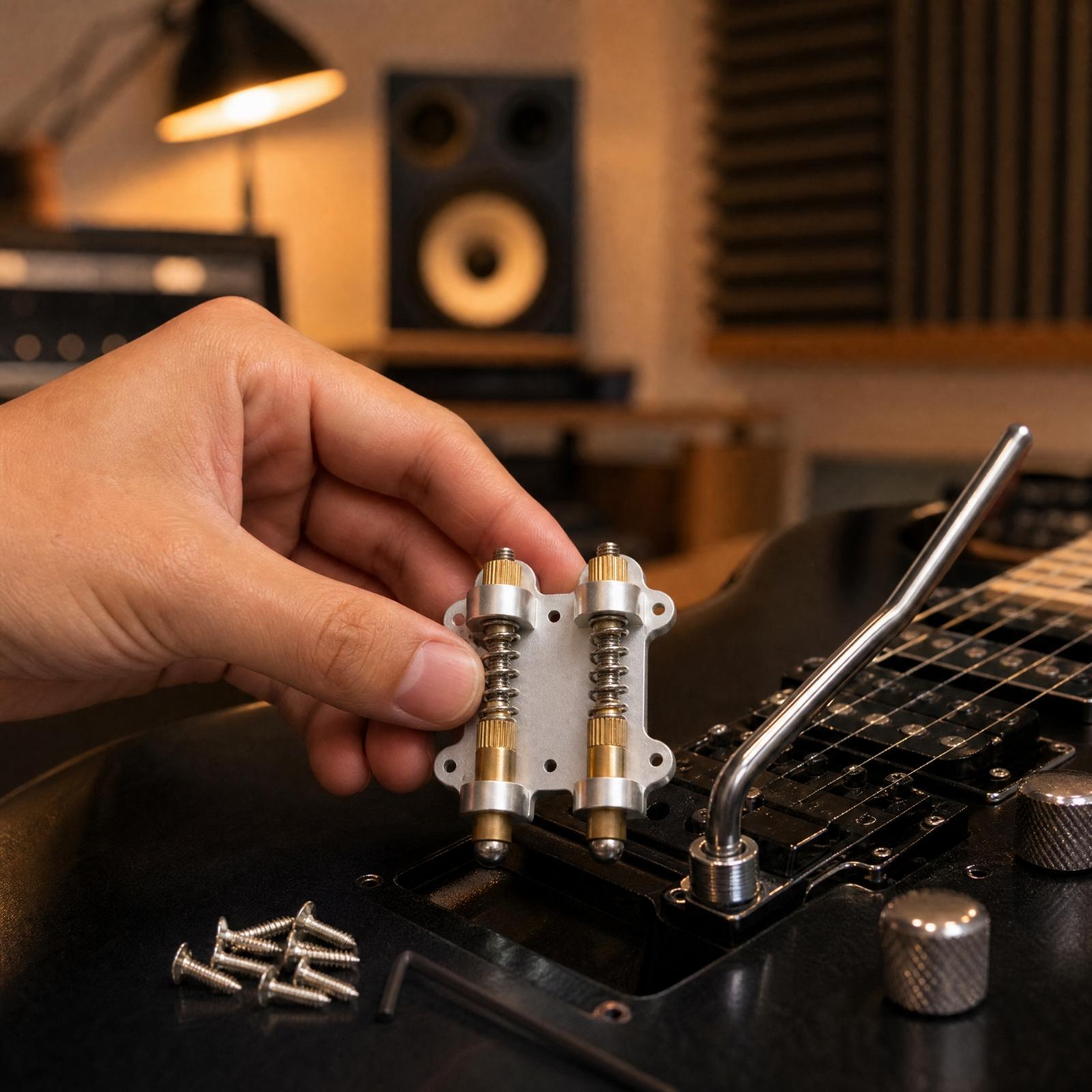 Stabilizer Screw In - Electric Guitar Tremolo Stabilizer with Mounting