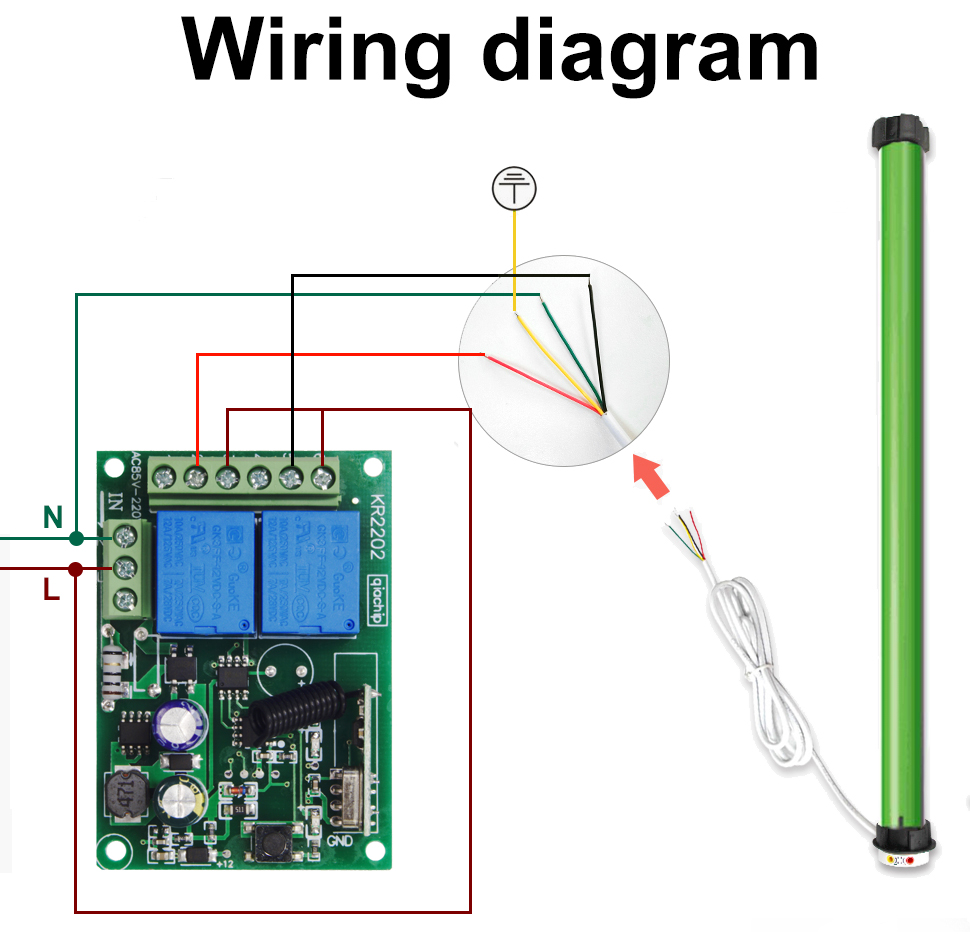 QIACHIP 433 MHz AC 110V 220V 2 - Switch Opener Tool recension och pris