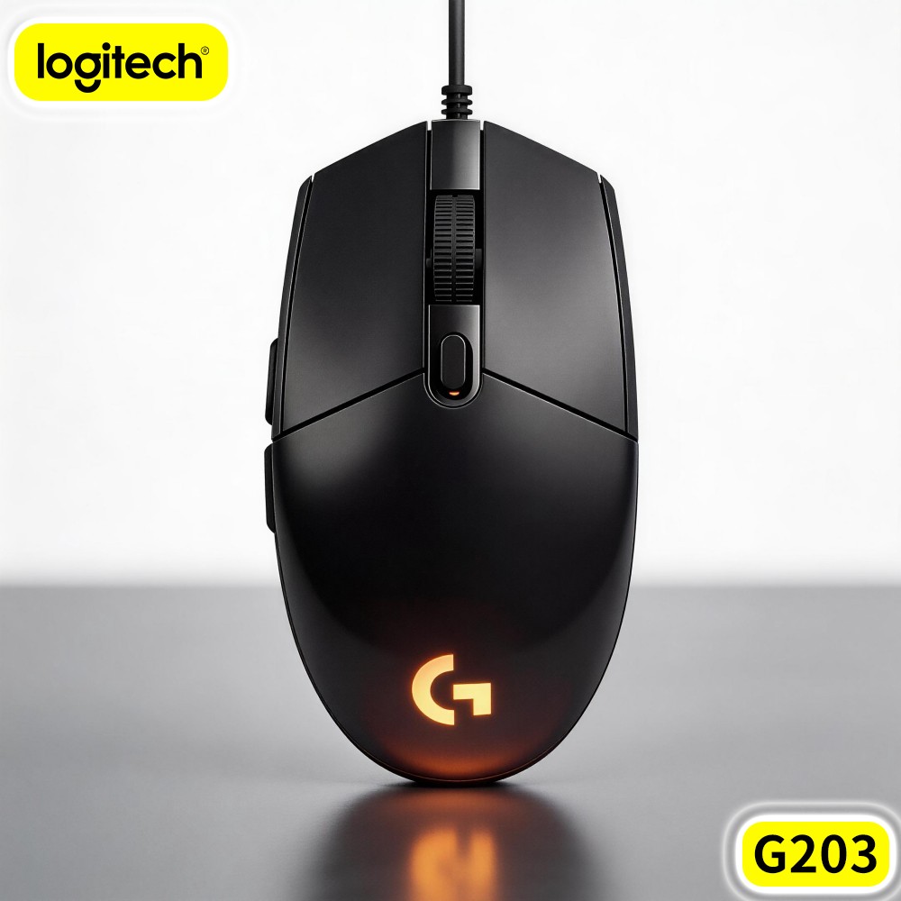 Logitech G203 Wired Gaming Mou - Logitech Mouse G203 recension och pris