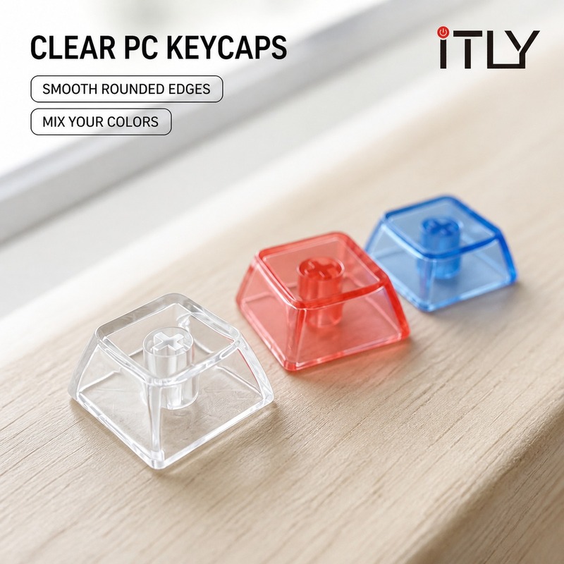 iTLY Square Transparent Keycap - Keycap Puller Ring recension och pris