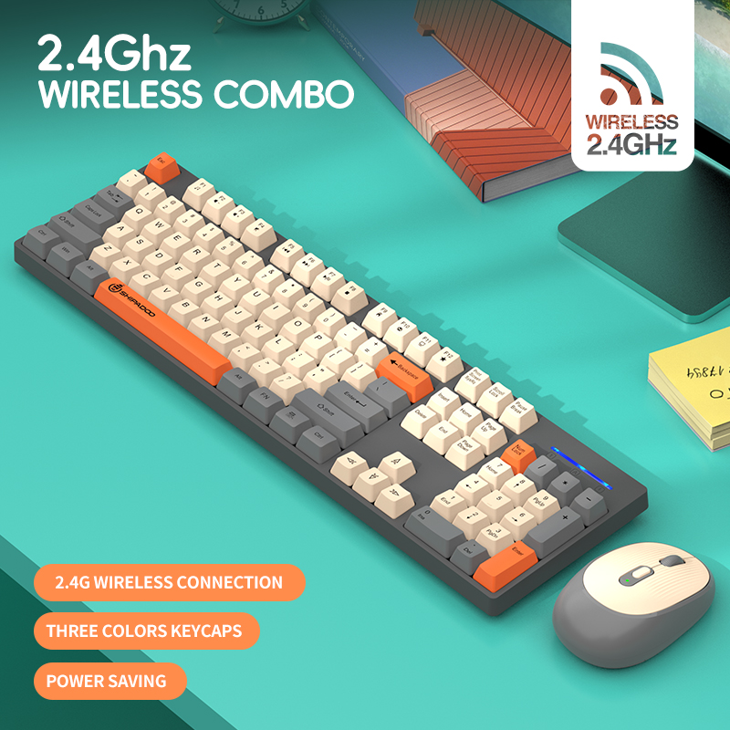 2.4G Wireless Office Keyboard  - Gaming Keyboard And Mouse Wireless recension och pris