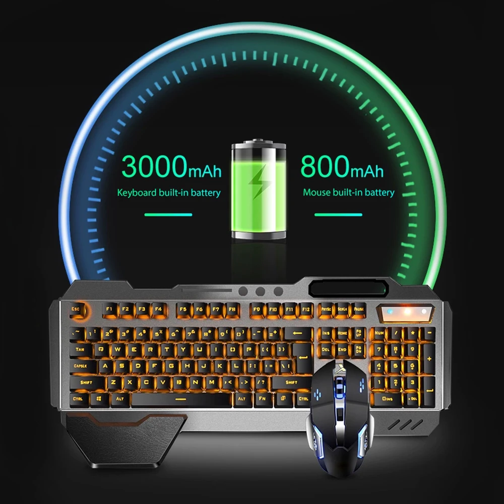 K680 Rechargeable 2.4G wireles - Gaming Keyboard And Mouse Wireless recension och pris