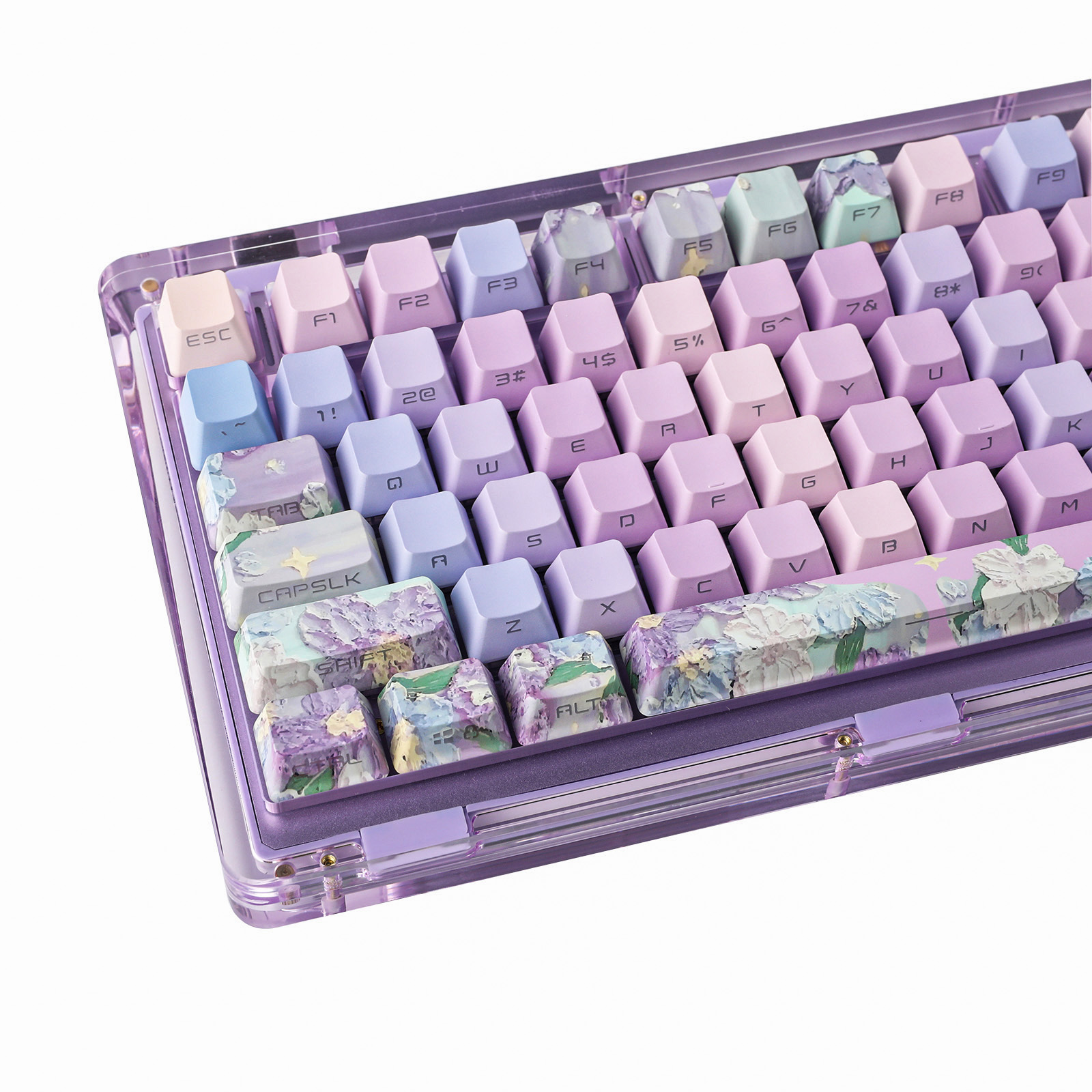 KiiBOOM Violet Keycaps Set 133 - Gaming Keyboard Bundle recension och pris