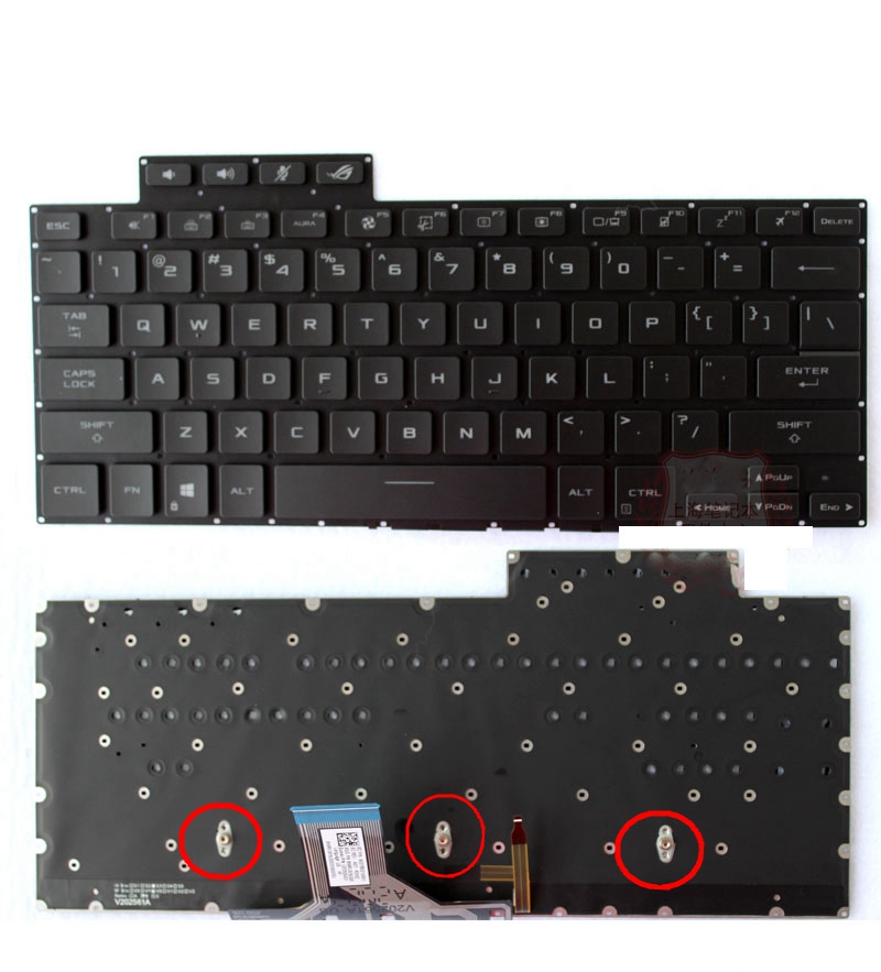 New US Backlit Keyboard for AS - Gaming Keyboard Asus recension och pris