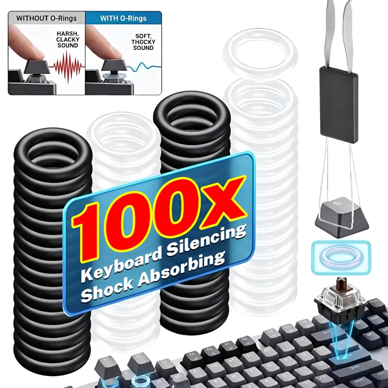 Mechanical Keyboard O-Rings No - Keycap Puller Ring recension och pris