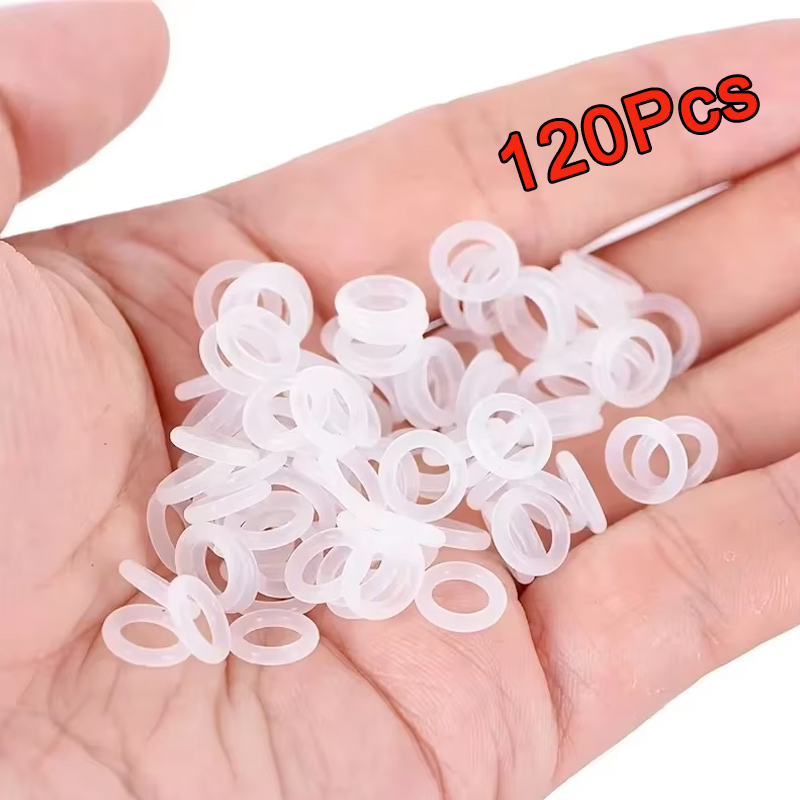 120Pcs Keyboard O-Ring Keycaps - Keycap Puller Ring recension och pris