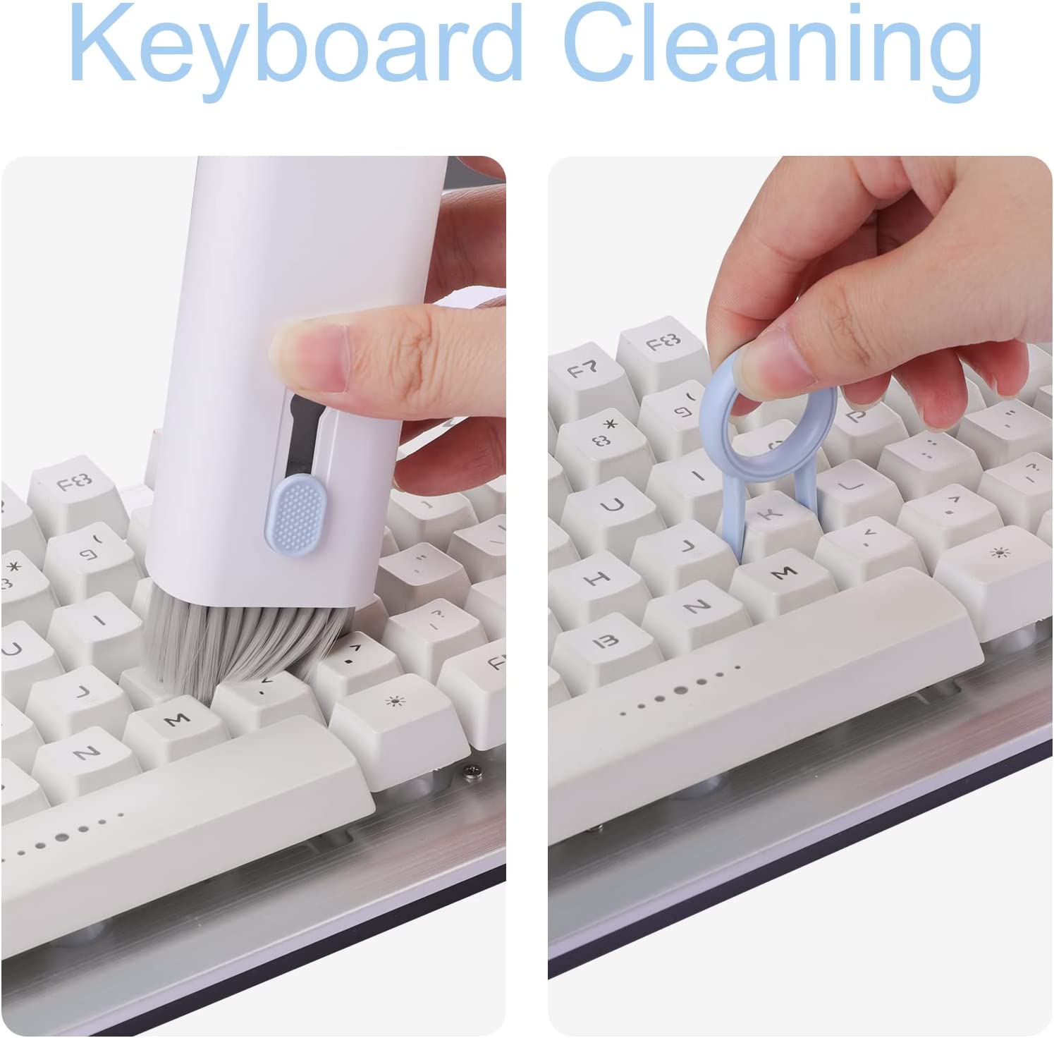 7 In 1 Earphone Cleaner Brush  - Keycap Puller Ring recension och pris
