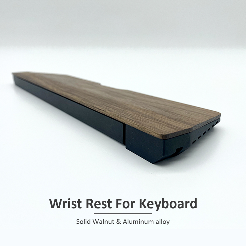 Kashcy Solid Walnut Wood & Alu - Wrist Rest Wood recension och pris
