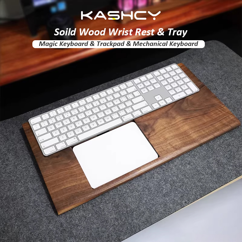 Black Walnut Solid Wooden Tray - Wrist Rest Wood recension och pris
