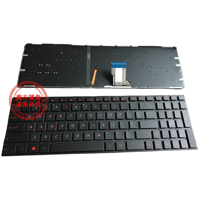 GZEELE English US Backlit Lapt - Gaming Keyboard Asus recension och pris