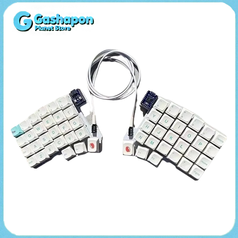 Silakka54 Ergonomic Split Mech - Gaming Keyboard Hot Swappable recension och pris
