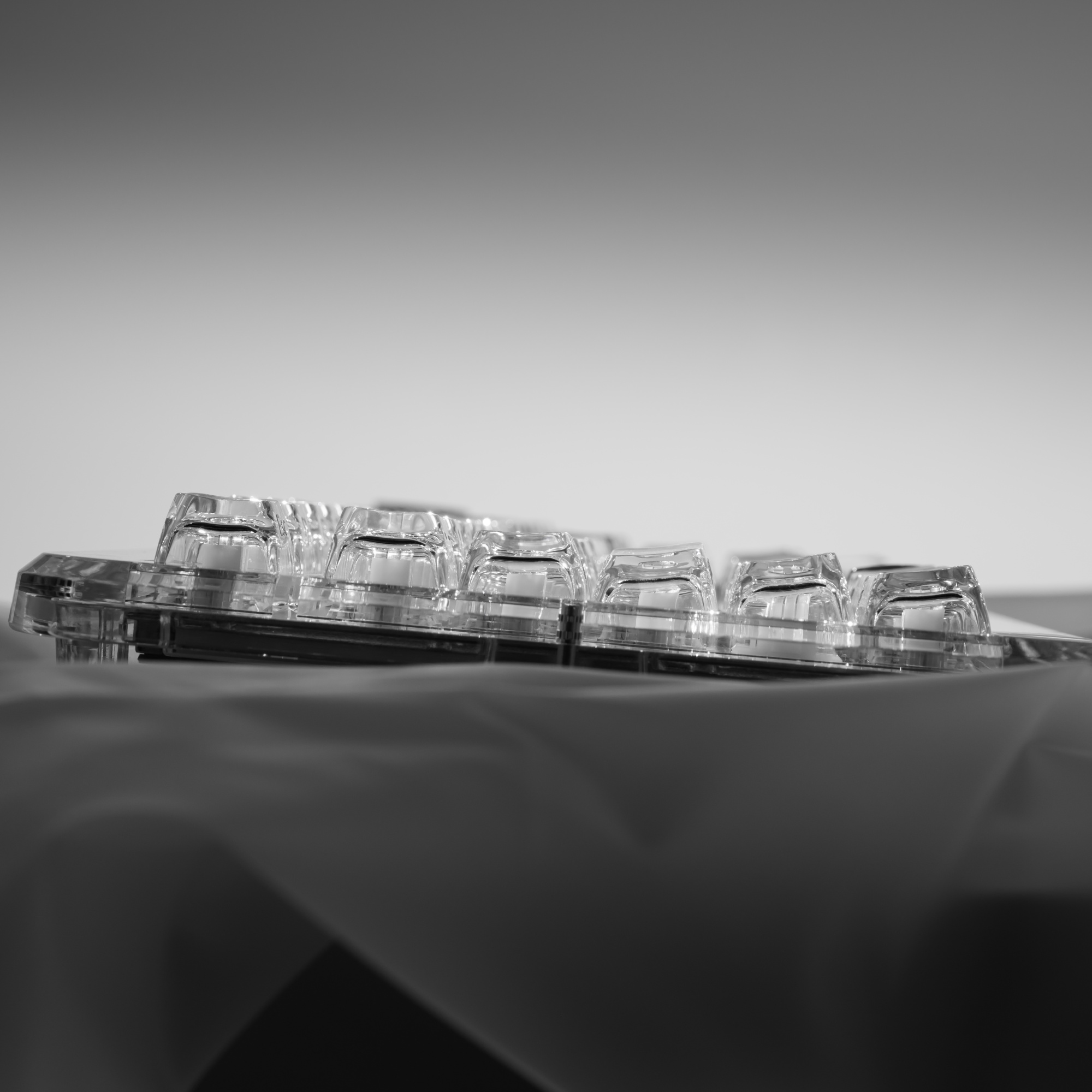 XVX Crystal Transparent SA Pro - Gaming Keyboard Typewriter recension och pris