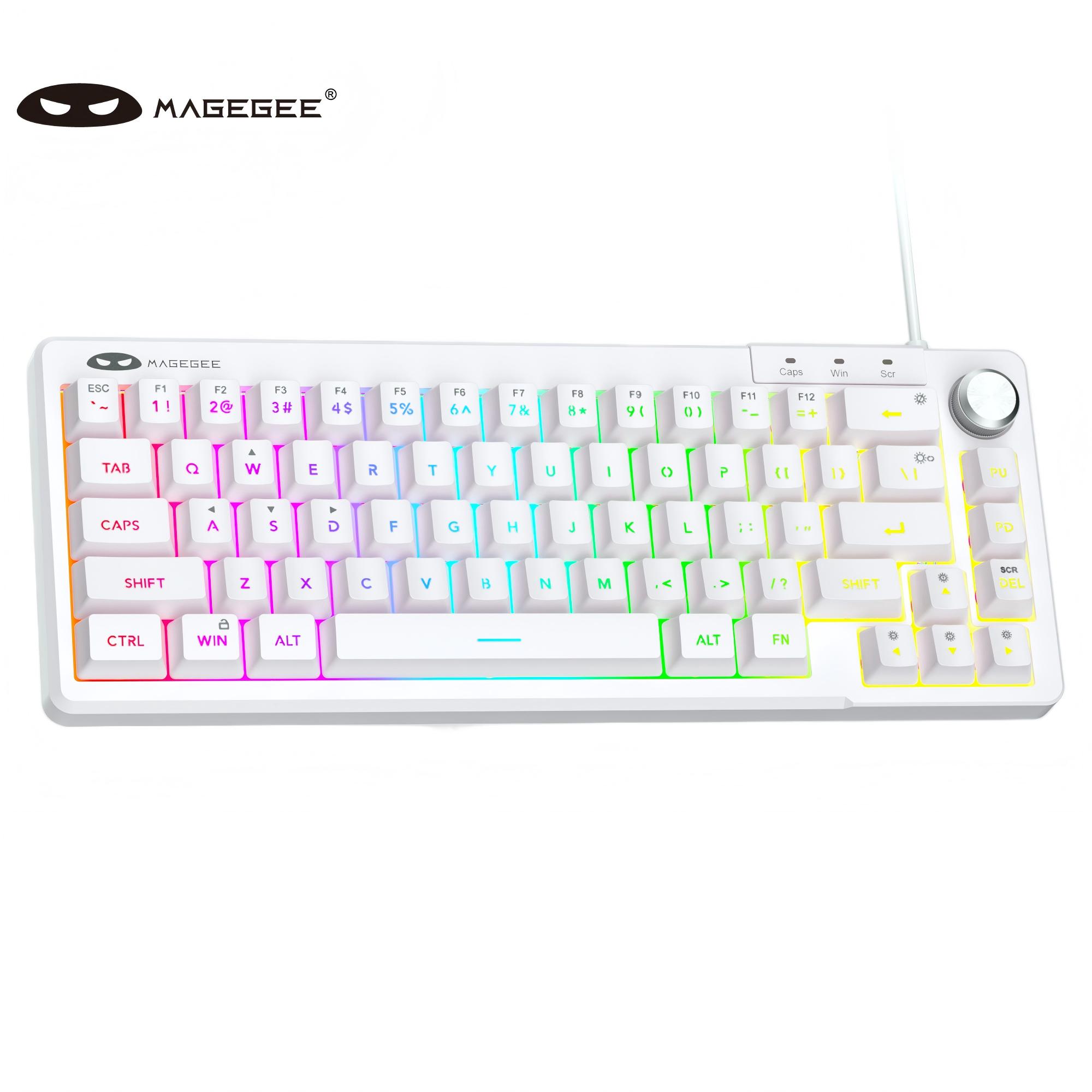 MageGee TS68 Mini 60% Membrane - Gaming Keyboard Hot Swappable recension och pris
