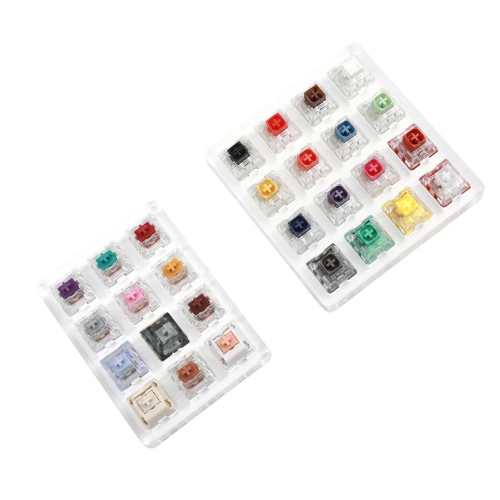 16 12 Key Kailh Speed Silver B - Mechanical Switch Tester recension och pris