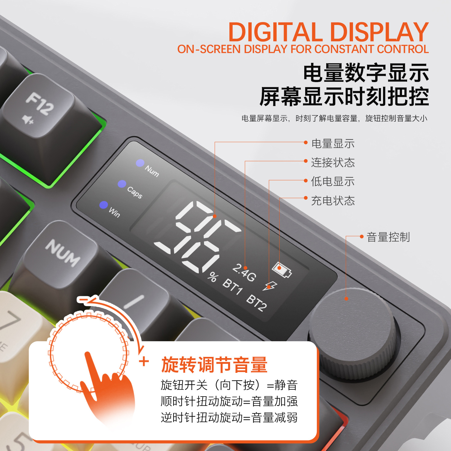 Hot Free Wolf T96 Wireless Dua - Gaming Keyboard And Mouse Wireless recension och pris