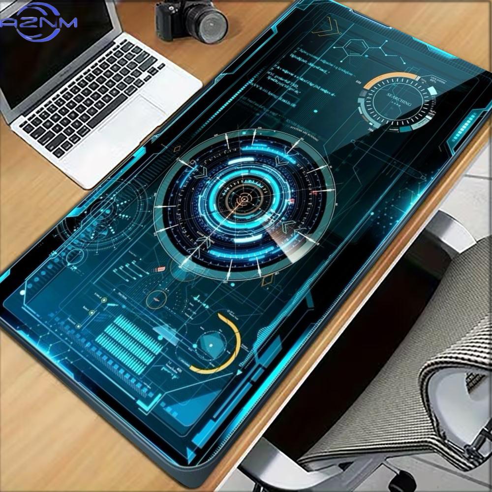 Sci-Fi Tech Dashboard Gaming M - Gaming Keyboard Typewriter recension och pris