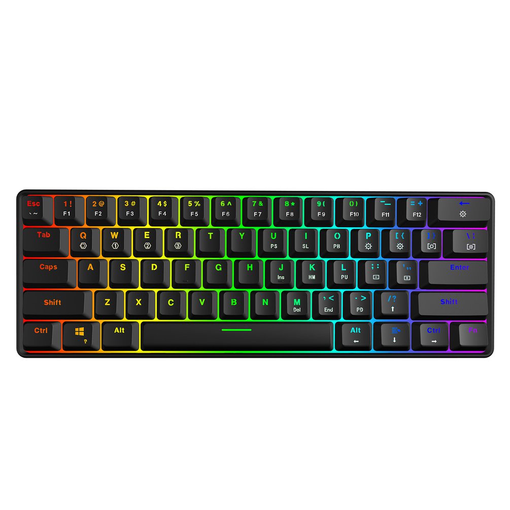 SKYLOONG GK61 Mini Portable 60 - Gaming Keyboard Thocky recension och pris