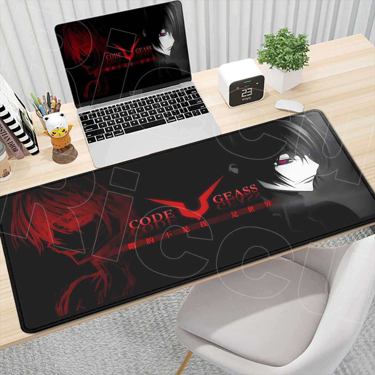 Code Geass Desk Mouse Pad XXL  - Gaming Keyboard Typewriter recension och pris