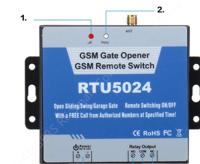 RTU5024 GSM Gate Opener Relay  - Switch Opener Tool recension och pris
