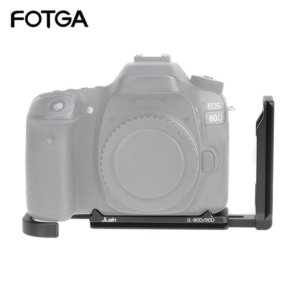 FOTGA L Shape For Canon 70D 80 - Stabilizer Screw In recension och pris