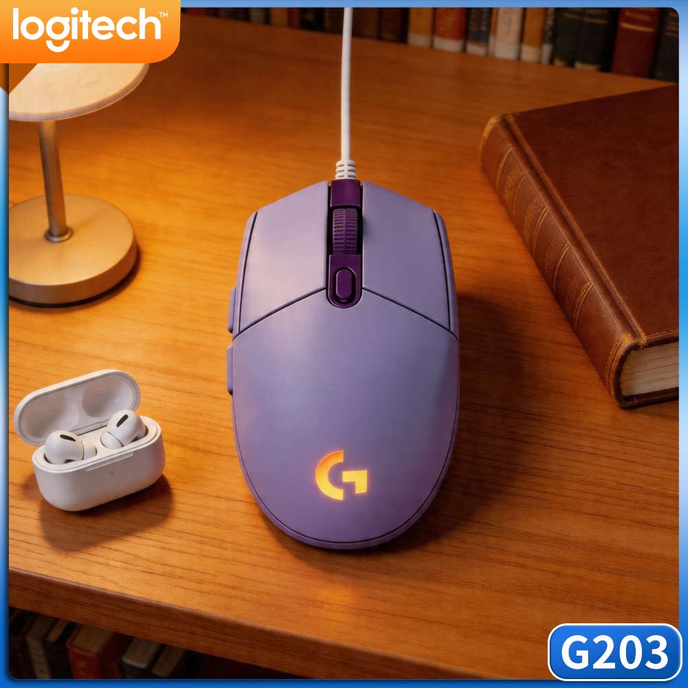 Logitech G203 Wired Gaming Mou - Logitech Mouse G203 recension och pris